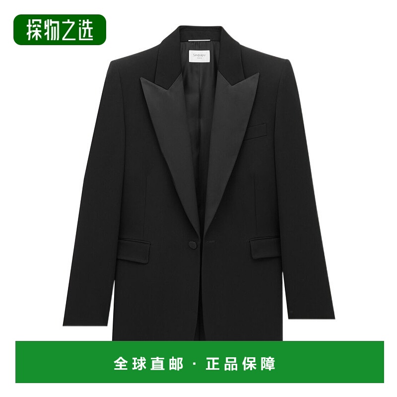 香港直邮Saint Laurent 单排扣西装外套 844999Y7E63