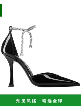 香港直邮Jimmy Choo 漆皮高跟鞋 STEVIE100PAT080258皮鞋