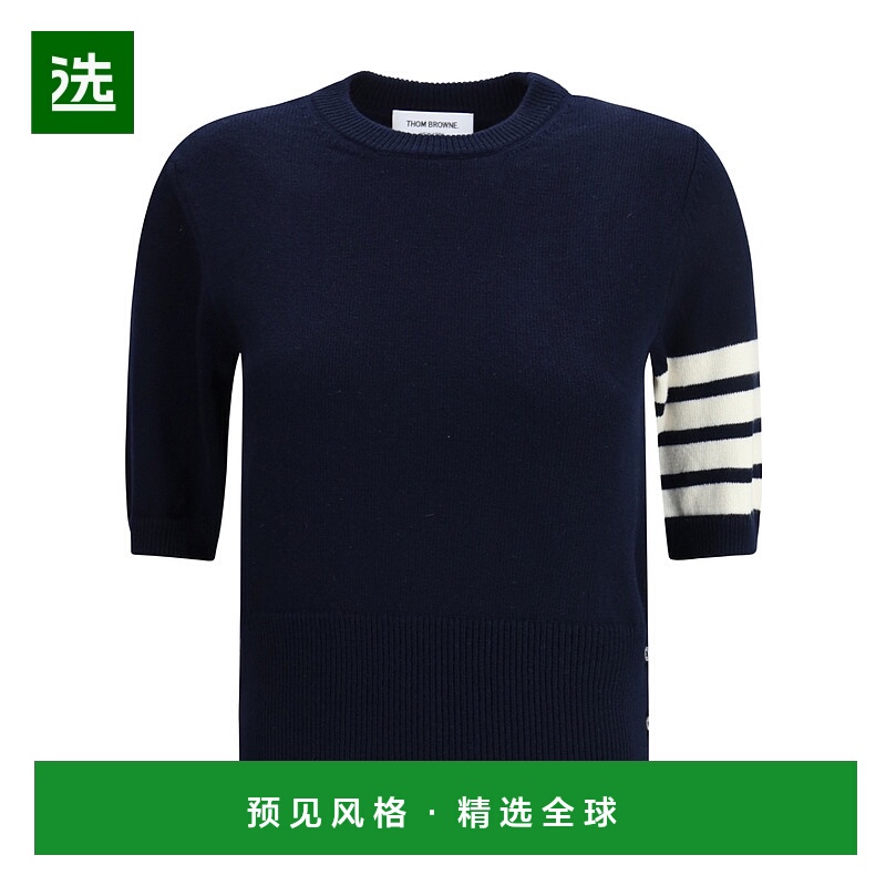 1h可退 香港直邮Thom Browne 短袖毛衣 FKA515AY1029