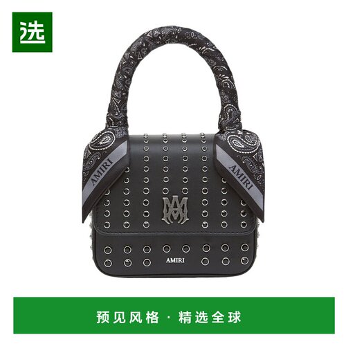 1h可退 香港直邮Amiri 迷你铆钉包 AWHABA1038