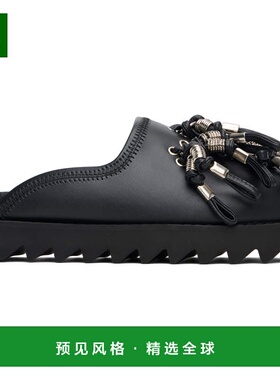 1h可退 香港直邮toga 女士 黑色 Beads Motif Sabot Slip-on 穆勒