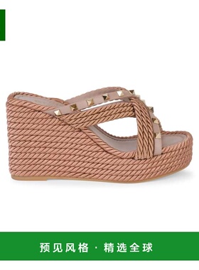 香港直邮VALENTINO 女士芭蕾乐福鞋 VW2S0AX7BAEP45 AW2021 棕色