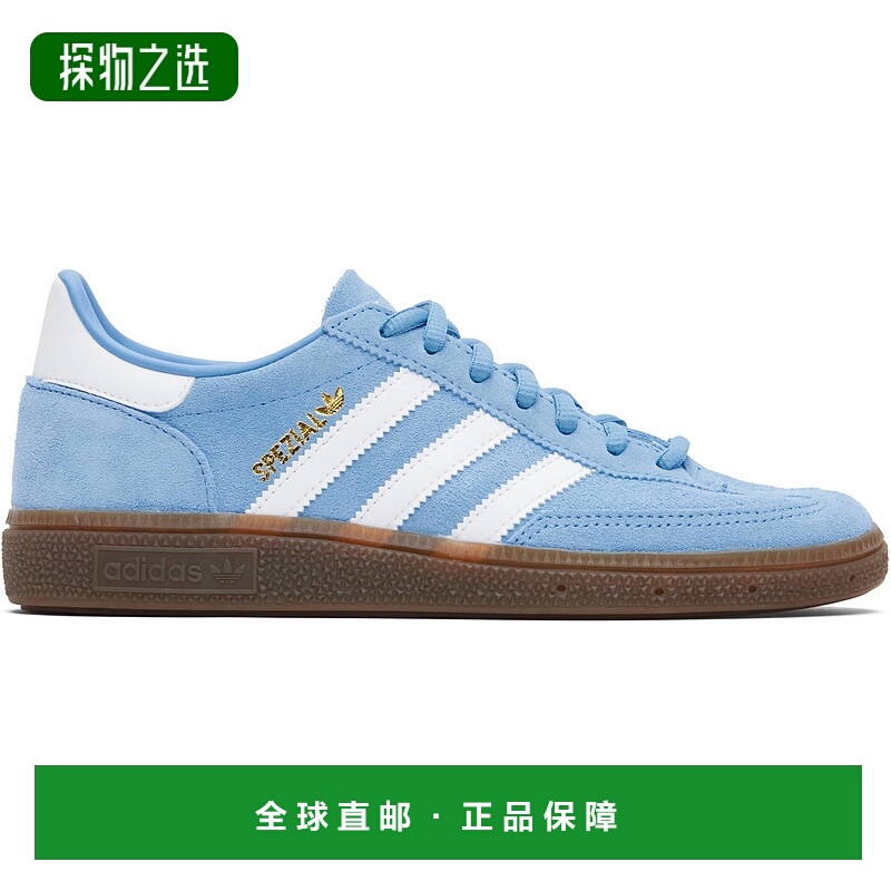 1h可退 香港直邮Adidas Originals 男士 蓝色 Handball Spezial