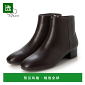 日本直邮 EVOL女士雨鞋 短靴2025秋冬季 新款 女雨鞋