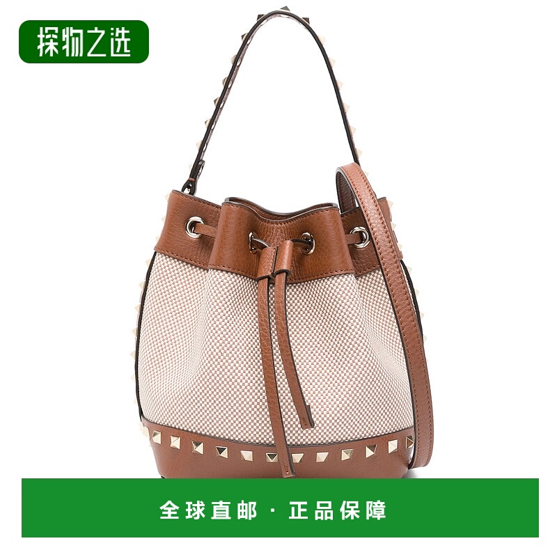 香港直邮Valentino 铆钉单肩包 WB0R11QCE华伦天奴斜挎包手提包