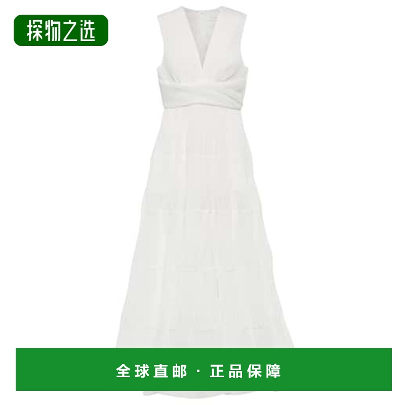 香港直邮ZIMMERMANN 女士 Postcard organdie 中长连衣裙