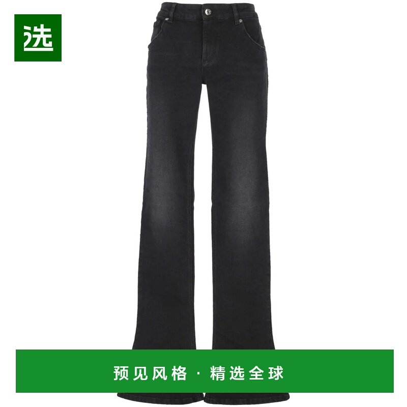 香港直邮BLUMARINE 女士牛仔裤 A522J205AN0990 AW2025 黑色,女装/女士精品,牛仔裤,淘宝优惠券,粉丝福利购,淘宝优惠卷