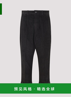 1h可退 香港直邮Ami Paris 男士 HEMS 褶裥翻边裤子 HTR121CO0131