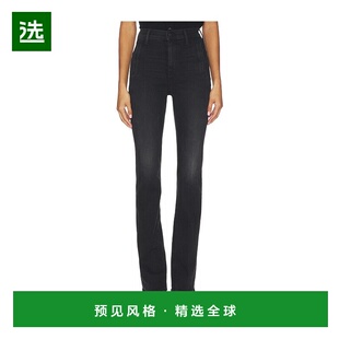 1h可退 香港直邮mother denim 女士 Drama 小喇叭牛仔裤 10451611