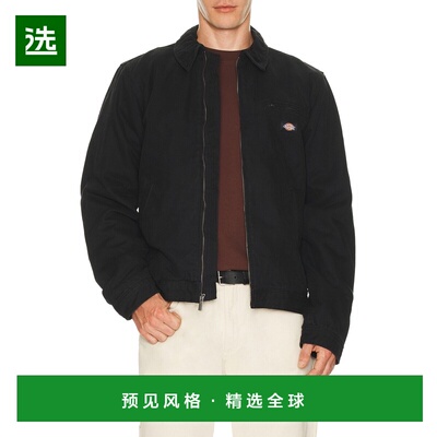 1h可退 香港直邮Dickies 迪凯斯 男士 Painter 帆布夹克 A87O2BLK