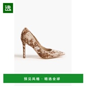 压皱天鹅绒浅口鞋 1h可退 山姆爱德曼 女士 香港直邮SAM EDELMAN