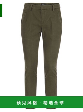 1h可退 香港直邮Dondup 男士 GAUBERT 修身华达呢裤子 UP235GSE04