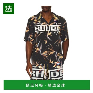 1h可退 香港直邮Rhude 男士 Regatta Club 夏威夷衬衫 RHPS26SR03