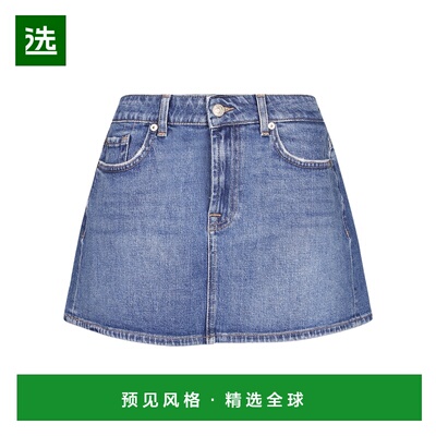 香港直邮7 FOR ALL MANKIND 女士半身裙 7UJ70C65U7EP1 CO