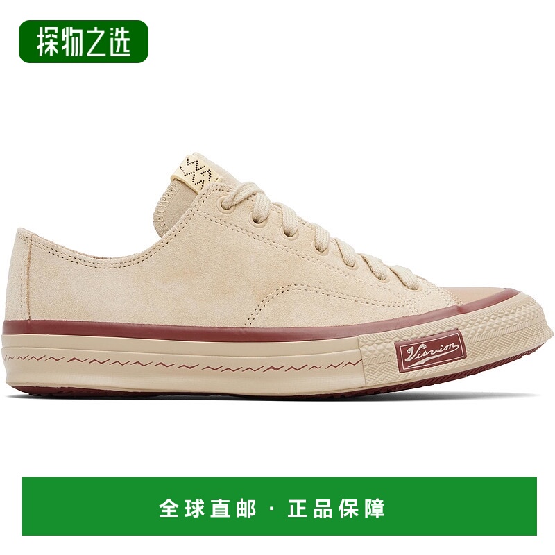 香港直邮Visvim 维斯维木 男士 米色 Skagway Lo 运动鞋 01252010