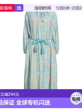 1h可退 香港直邮ANTIK BATIK 女士 长款连衣裙 blue蓝色 舒适时尚