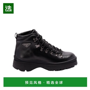 香港直邮Prada 徽标靴子 2TE201070FG男鞋高帮