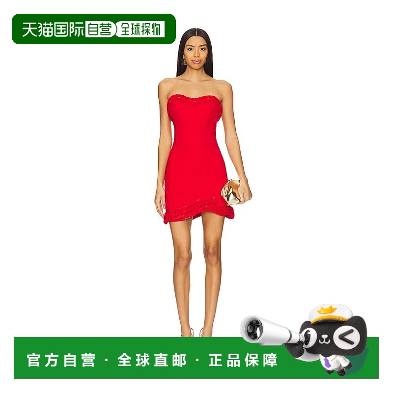 1h可退 香港直邮Simkhai 女士 Saskia 抹胸迷你连衣裙 1251031E
