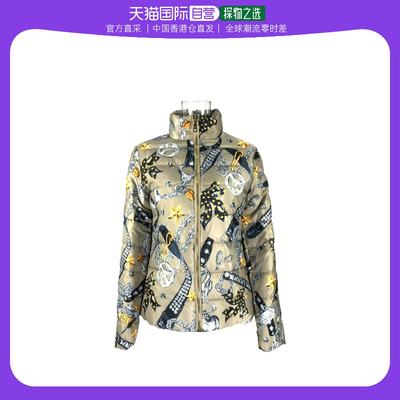 香港直邮Moschino 印花拉链棉服 WH55080T78570060