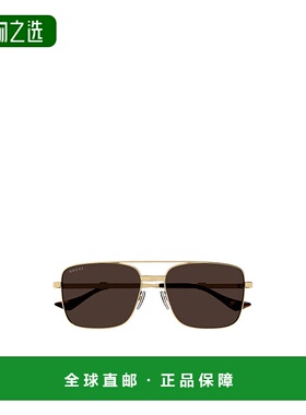 香港直邮Gucci 织带图案太阳镜 848423