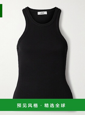 1h可退 香港直邮AGOLDE 女士 Rayne 罗纹弹力有机棉莱赛尔纤维混