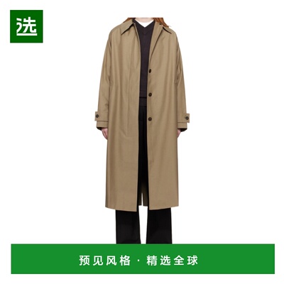 香港直邮STUDIO NICHOLSON 女士风衣外套 HOLINSNW1620DARKDUSK