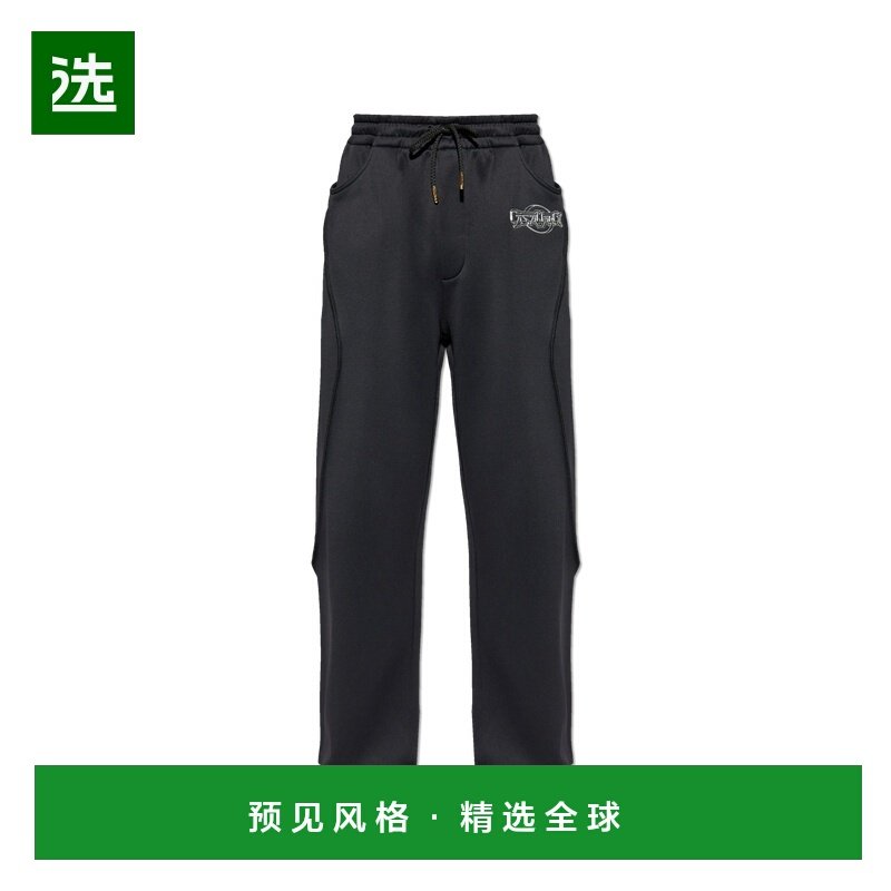 香港直邮CASABLANCA 男士休闲裤 UAW25JTR31401M0BLACK AW2025,男装,休闲裤,淘宝优惠券,粉丝福利购,淘宝优惠卷