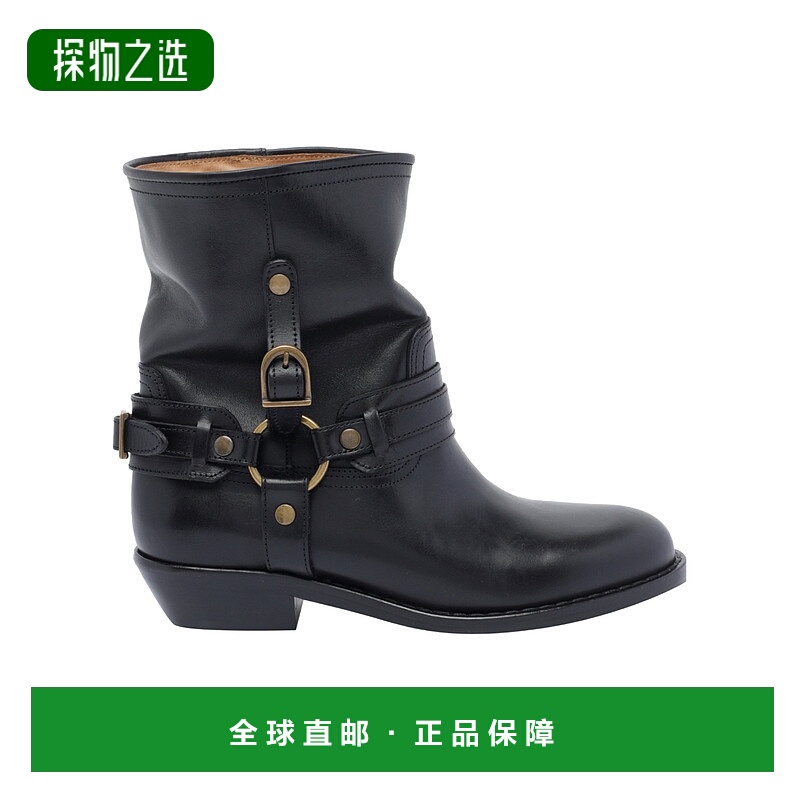 香港直邮Isabel Marant 圆头短筒靴 BO0214FAC1A22S