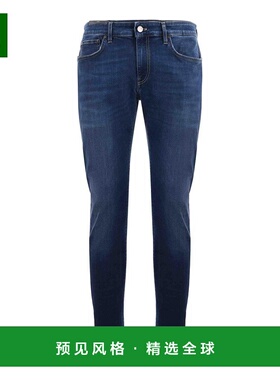 香港直邮PT Torino 男士牛仔裤 DP05Z0OA3010MM91 SS2025 深蓝色