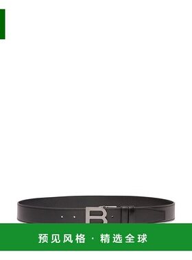 1h可退 香港直邮Bally 巴利 男士 皮带 MBB03QVT867 black黑色 舒