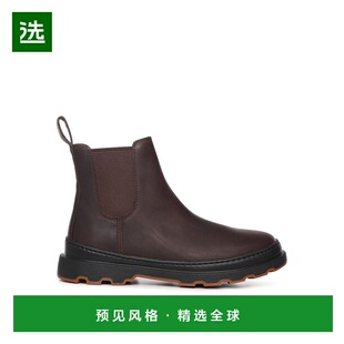 香港直邮CAMPER 男士靴子 K300534002 AW2025 棕色 Brutus Ankle