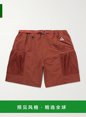 1h可退 Nike 耐克 男士 ACG Snowgrass 直筒网纱边束带尼休闲裤