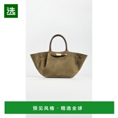 香港直邮DeMellier York 女士 1h可退 Midi New 手袋 brown棕色