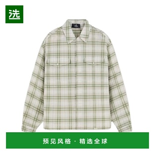香港直邮Represent 男士衬衫 MLM10030037 AW2025 白色 Flannel C