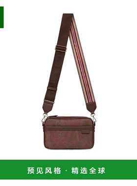 1h可退 香港直邮ETRO 男士斜挎包 2MP1C0001AA01M0019 SS2026 棕