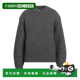 吉尔·桑达 Sander 男士 毛衣 舒适 1h可退 grey灰色 香港直邮Jil