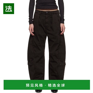 1h可退 香港直邮Citizens Of Humanity 女士 棕色 Flight 长裤 21