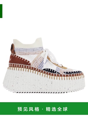 香港直邮Chloe 系带坡跟鞋 C23A909Y0高跟