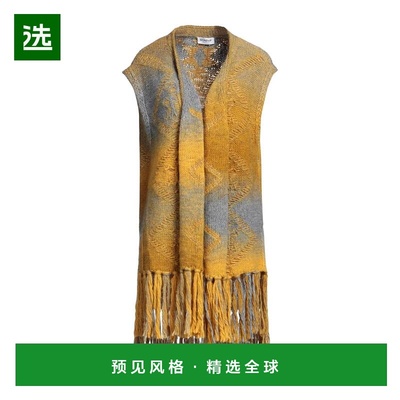 1h可退 香港直邮Dondup 女士 针织开衫 yellow黄色 舒适时尚