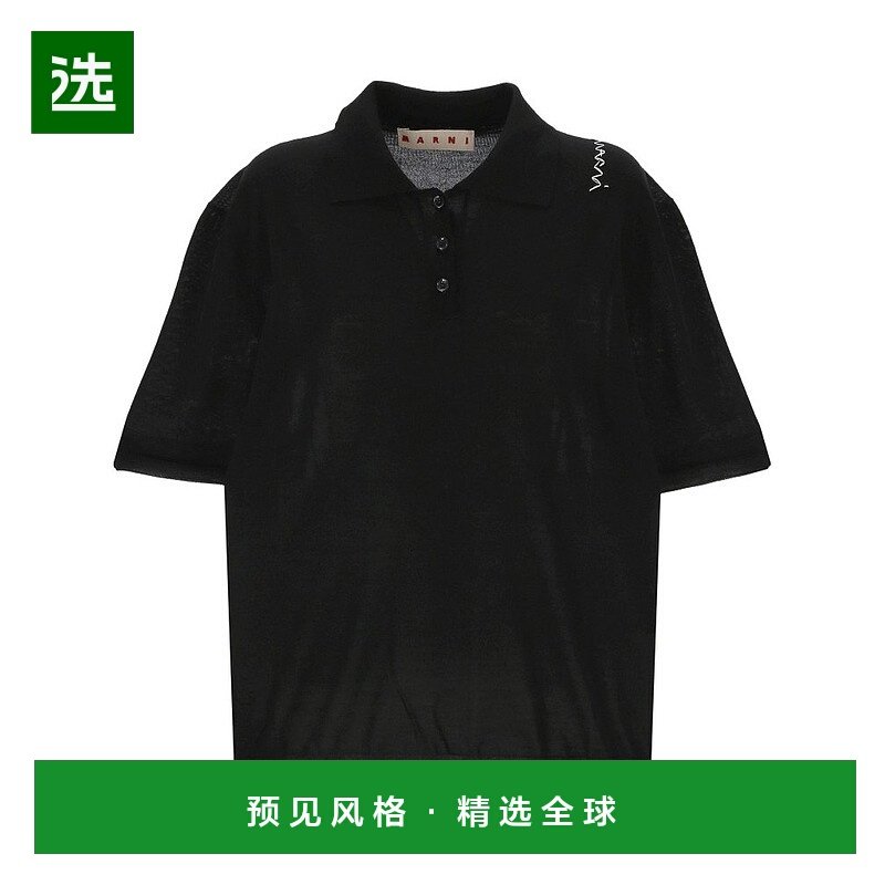 香港直邮Marni 玛尼 女士 短袖Polo衫 POMD0044E0UFZ626,女装/女士精品,T恤,淘宝优惠券,粉丝福利购,淘宝优惠卷