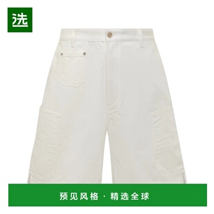 香港直邮GIVENCHY 男士短裤 BM51PK5171100 SS2026 白色 Denim Ca