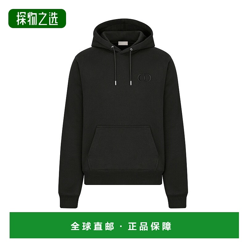自营欧洲直邮Dior/迪奥 男士CD Icon 连帽卫衣