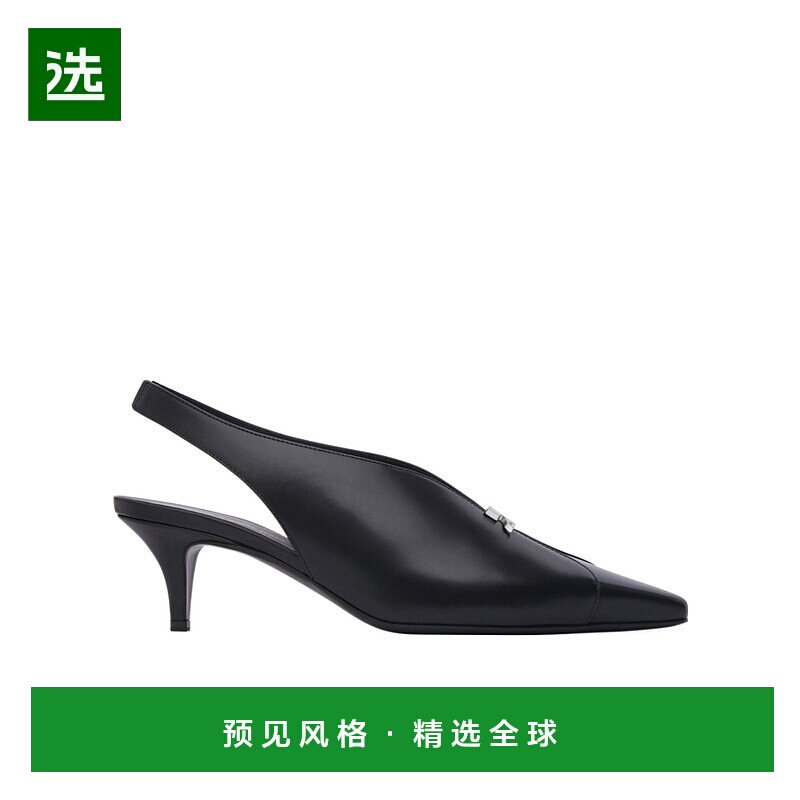 香港直邮Courreges 露跟高跟凉鞋 324SPP015CV0033