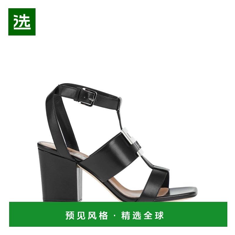 1h可退 香港直邮Sergio Rossi 塞乔·罗西 女士 凉鞋 black黑色,女鞋,时装凉鞋,淘宝优惠券,粉丝福利购,淘宝优惠卷