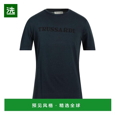 1h可退 【美国直邮】Trussardi男士T恤短袖圆领上装简约时尚舒适