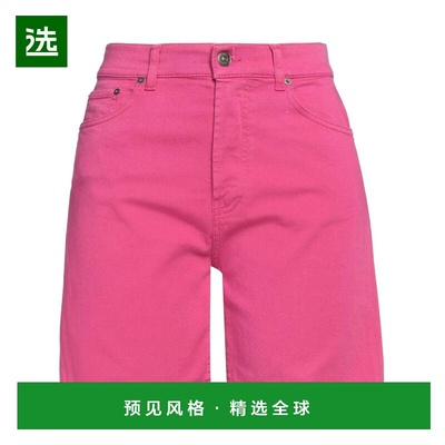 1h可退 香港直邮Dondup 女士 牛仔短裤 pink粉色 舒适时尚