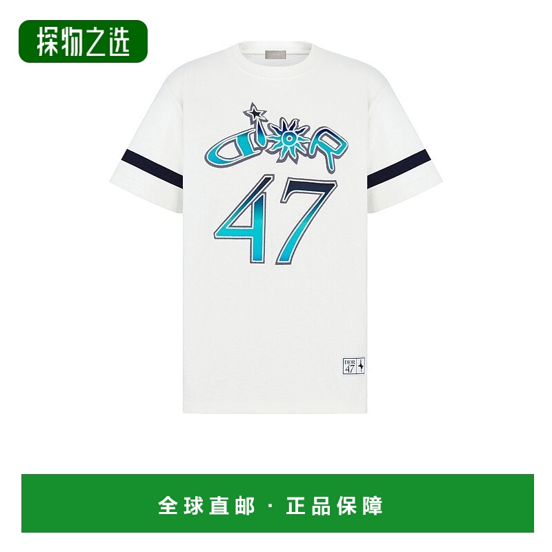 自营欧洲直邮Dior/迪奥 男士 LEWIS HAMILTON T恤，宽松版