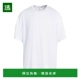 香港直邮comme 男士 des 1h可退 garcons 川久保玲 T恤 white白色