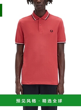 香港直邮FRED PERRY 男士T恤 M3600R68 SS2023 红色 Polo Fred Pe