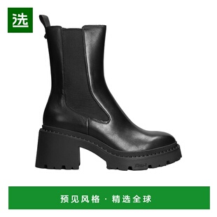 透气百搭通勤女鞋 潮流时尚 靴短筒圆头中跟 香港直邮ASH女士时装